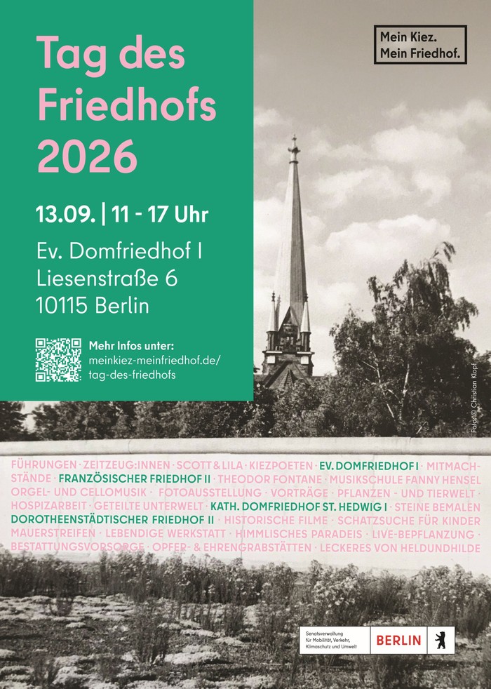 Programm zum Tag des Friedhofs 2026