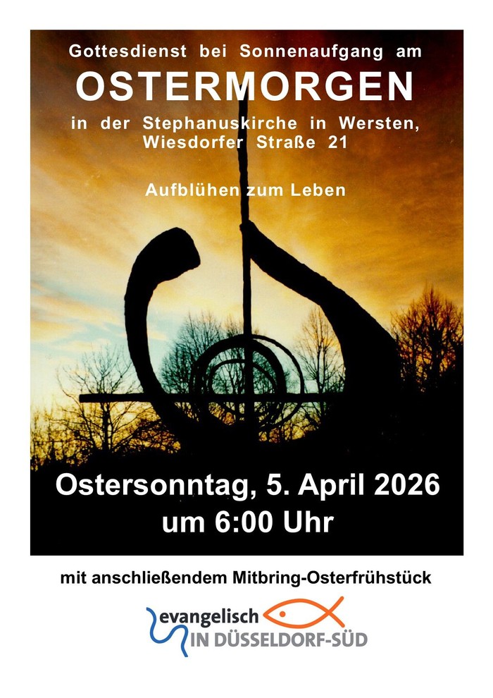 Plakat Ostermorgen 2026 Plakat Ostermorgen 2026