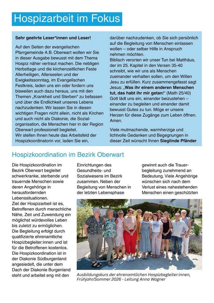 Hospizarbeit