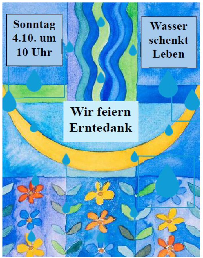 Einladung zum Familiengottesdienst an Erntedank 2026.
