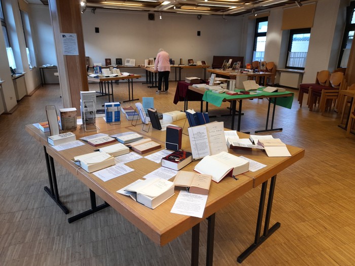 Gesamteindruck von der Bibelausstellung