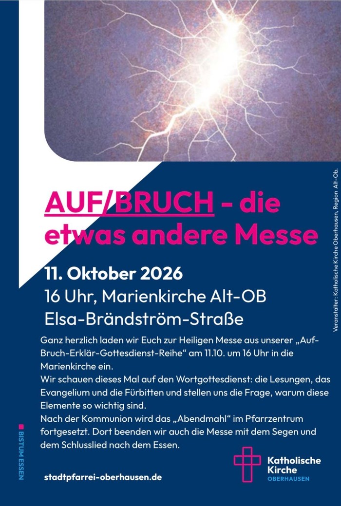 Plakat zur Messe