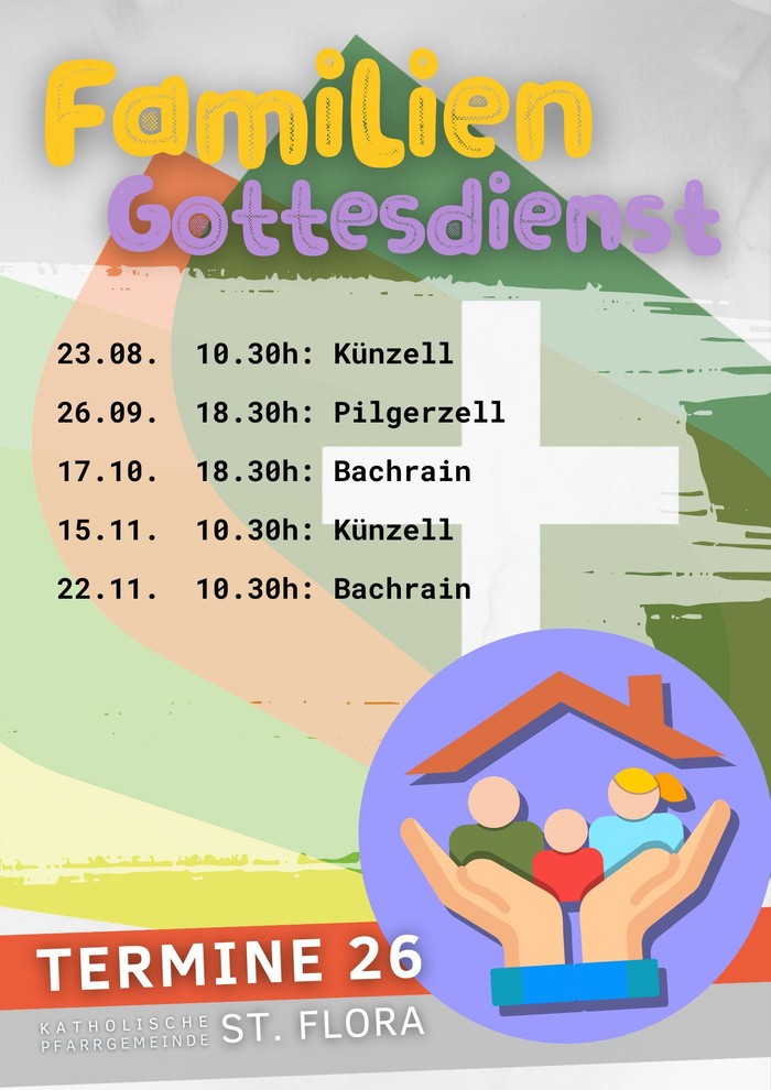 Familiengottesdienst Termine 2026 2. Halbjahr