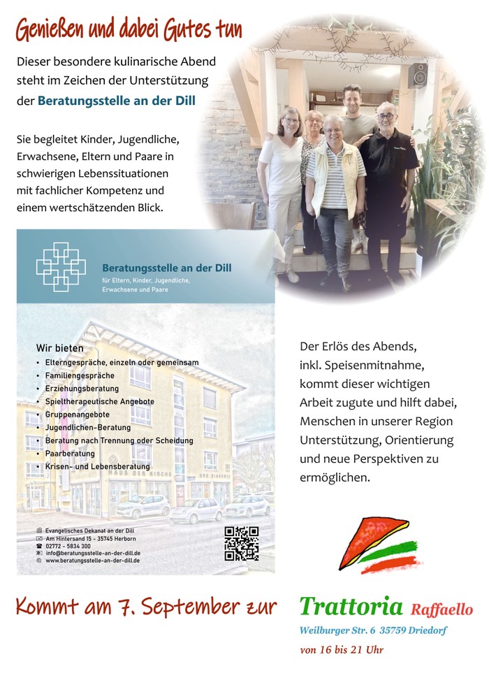 Informationen über Veranstaltung Bild mit Personen Information über die Beratungsstelle an der Dill