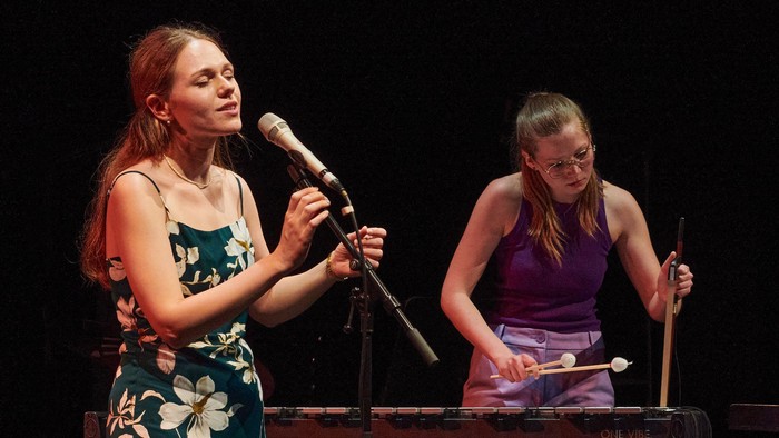 Klangwelten Duo Anna-Karina Barthel & Carlotta Ribbe © Kimberly Jueschke