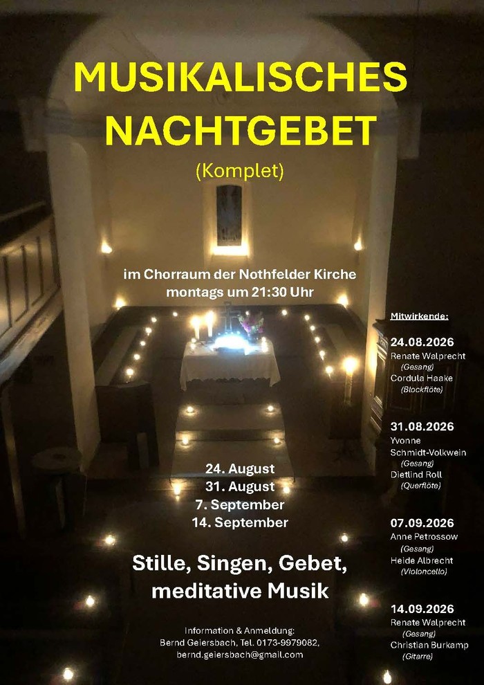 Musikalisches Nachtgebet