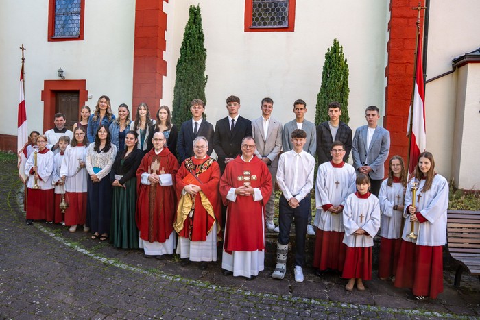 Gruppenfoto Firmung 2026 Bad Salzschlirf