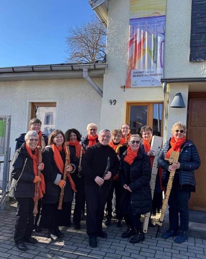 Ökumenisches Holzgebläse St.Laurentius - Hl.Messe in St.Georg