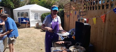 The barbecue at St Paul's Summer Fete The barbecue at St Paul's Summer Fete