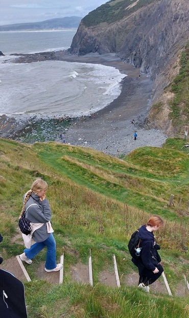 Wandern an der Küste von Wales Wandern an der Küste von Wales