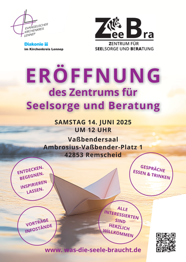 Plakat Eröffnung des neuen Seelsorge-Zentrums Plakat Eröffnung des neuen Seelsorge-Zentrums