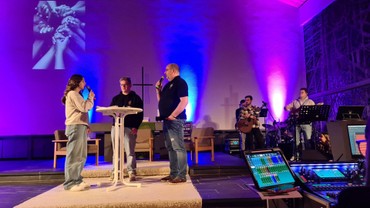 Immer wieder gab es während der Andachten kurze inhaltliche Anstöße, die das Thema aufgriffen und weiterführten. (Foto: Klaus Kordesch /eöa)