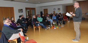 Tobias Albers-Heinemann referierte beim Fachtag zum Thema 