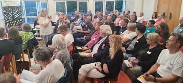 Angeregte Diskussionen u.a. mit Anette Neff bestimmten den Fachtag zum Thema Angeregte Diskussionen u.a. mit Anette Neff bestimmten den Fachtag zum Thema
