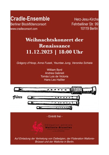 Weihnachtskonzert der Renaissance