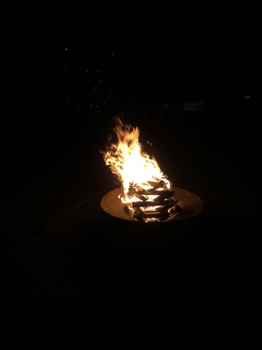 Osternacht in Brakel - Feuerschale Osternacht in Brakel - Feuerschale