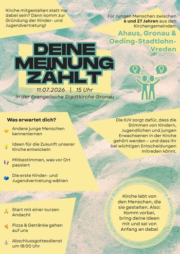 Einladung zur Gründung des Jugendverbandes