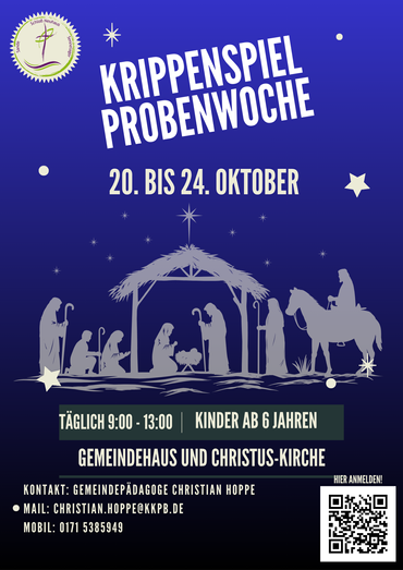 Krippenspiel Probewoche 25