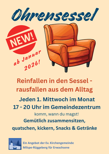 Einladung zum Ohrensessel