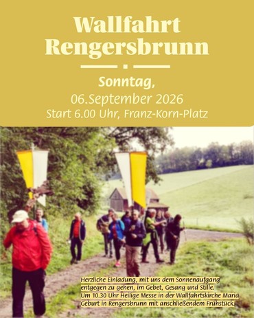 Wallfahrt Rengersbrunn