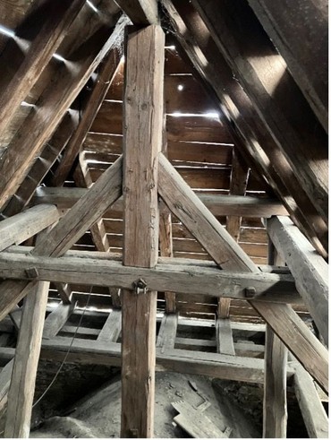 Neue Dacheinschalung